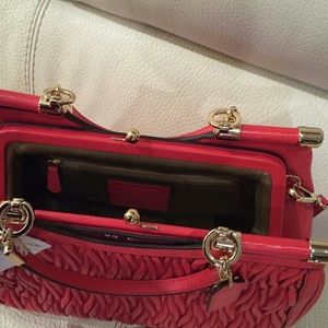 Red Coach Handbag